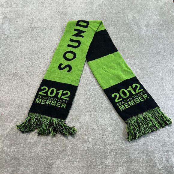 Seattle Sounders FC Scarf 2012 Season Ticket Holder Ruffneck MLS Soccer - Picture 3 of 4